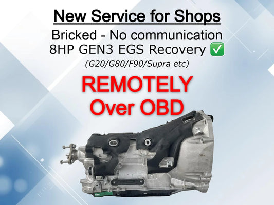 8HP GEN3 EGS - RECOVERY - REMOTE
